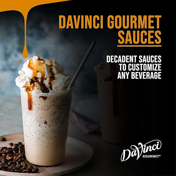 DAVINCI GOURMET SUGAR FREE CHOCOLATE SAUCE, 64 FLUID OUNCES (PACK OF 1)