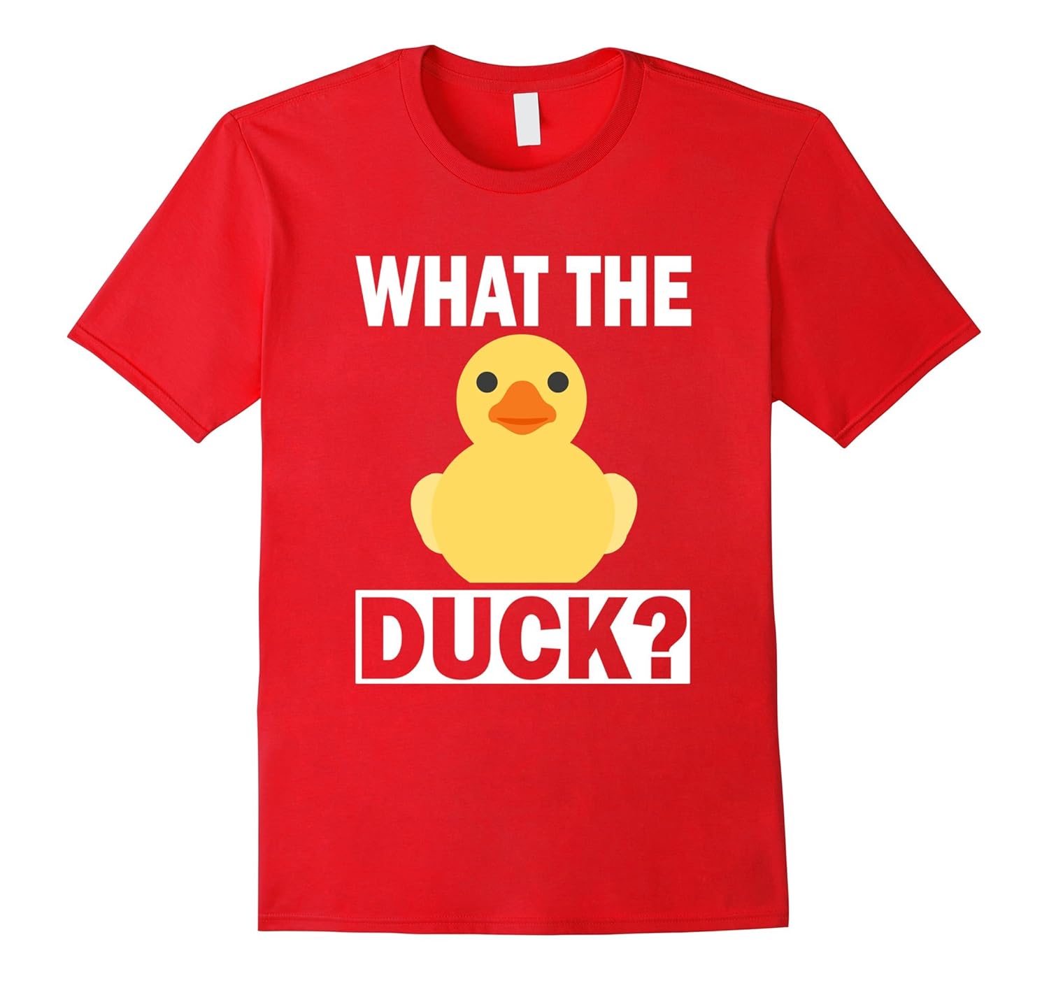 What The Duck Funny Humor Gift T-Shirt-Rose