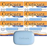 Cuticura Official Deep Cleansing Face and Body Soap - 3 oz (Pack of 6)