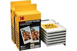 Kodak 4PASS Film Cartridge 5.4 x 8.6 cm (60 Sheets) for Kodak Mini 2 Retro and Mini Shot 2 Retro