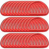 BIKICOCO Metal D-Rings Buckle, 1 Inch Non-Welded for Webbing Sewing DIY