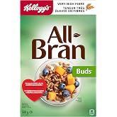 Kellogg's All Bran Buds Cereal 500g/17.6oz, (Imported from Canada)