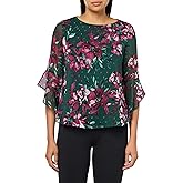 Kasper Women's Ruffle SLV Blouse