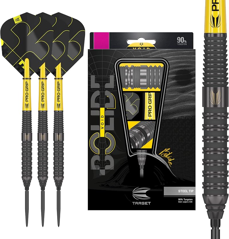 Target Darts Bolide Void 90% Tungsten Darts 22G Swiss Point Tool Included