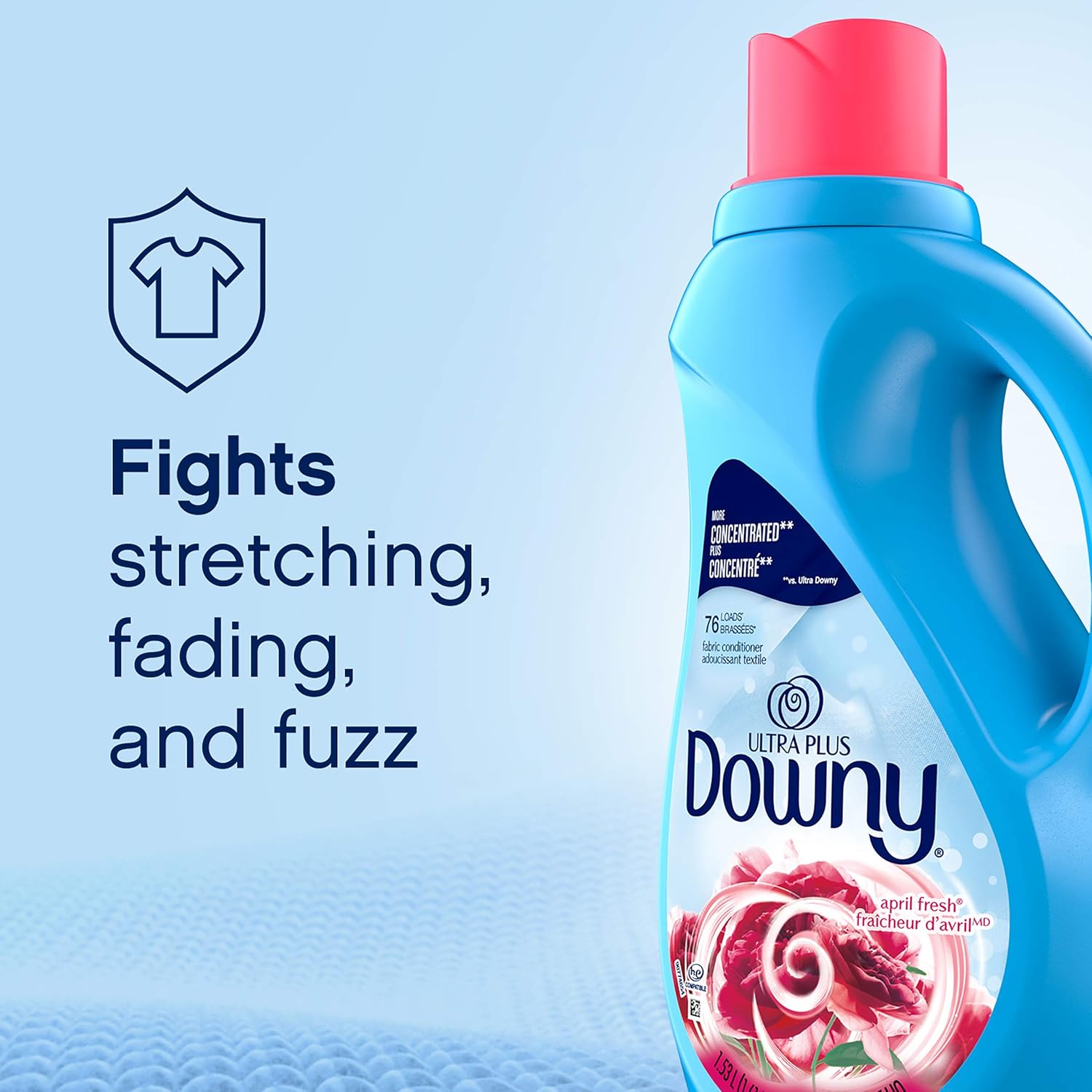 Downy Unstopables In-Wash Scent Booster Beads, FRESH, 20.1 oz: Health & Personal Care