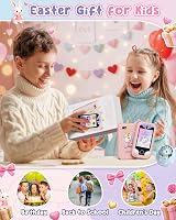 UCIDCI Kids Smart Phone Toy with Dual Cameras 4 Inch IPS 13 Games Learning view 7