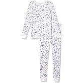Amazon Essentials Women's Waffle Slim Fit Pajama Set, 2 Piece Long Sleeve