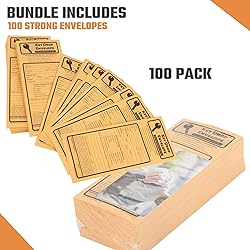 100 Key Drop Off Envelopes for After Hours – Auto