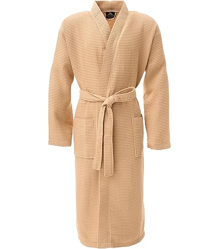 Amazon.com: Linum Home Textiles Unisex Waffle Weave Bathrobe Premium 100%  Authentic Turkish Cotton Hotel Collection Robe, Large/X-Large, White :  Clothing, Shoes & Jewelry