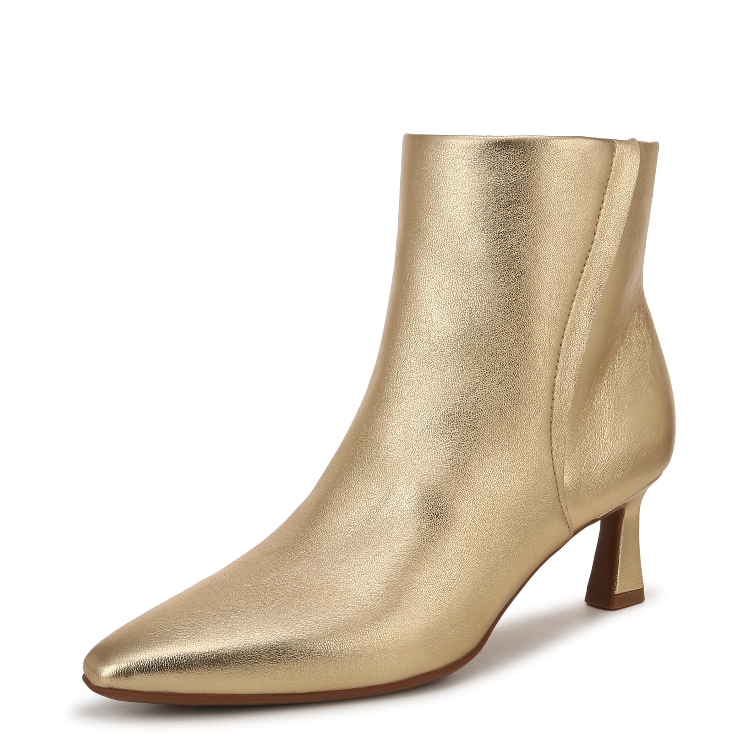Naturalizer Women’s Deesha Bootie Ankle Boot Dark Gold Leather 8.5 M