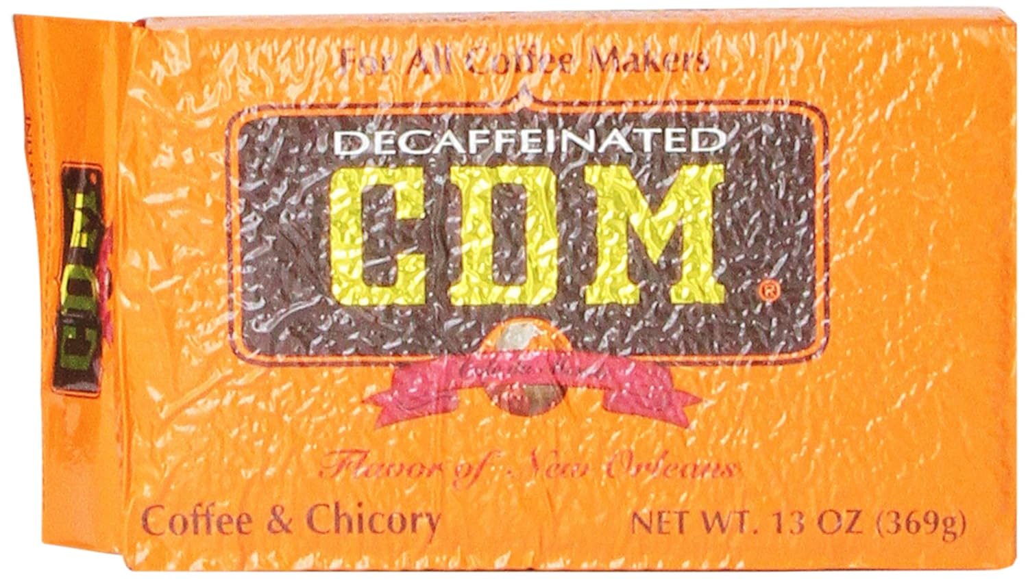 CDM Coffee and Chicory,Decaf, 13-Ounce Brick