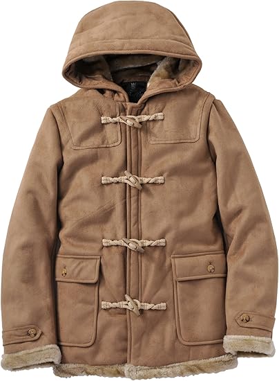 Amazon Baffy ムートンダッフルコート メンズ コート ジャケット 通販