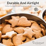 Cooksmart Set of 3 Cake Storage Tins | Round & Square Biscuit Tins view 6