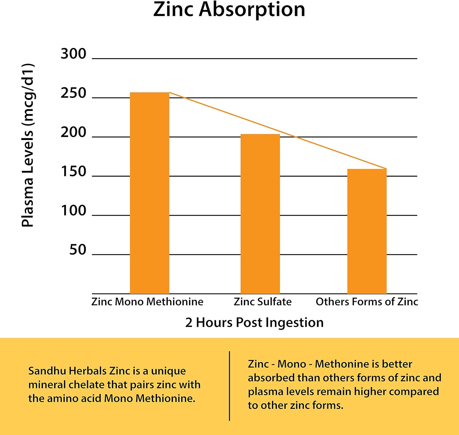 Zinc 50mg Supplement 120 Vegetarian Capsules, Zinc Highly Absorbable Supplements for Immune Support System, Gluten Free Zinc Supplement: Health & Personal Care