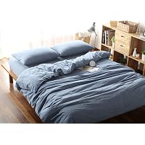 Amazon.com: F.Y.Dreams 100% Washed Cotton Duvet Cover for Weighted ...