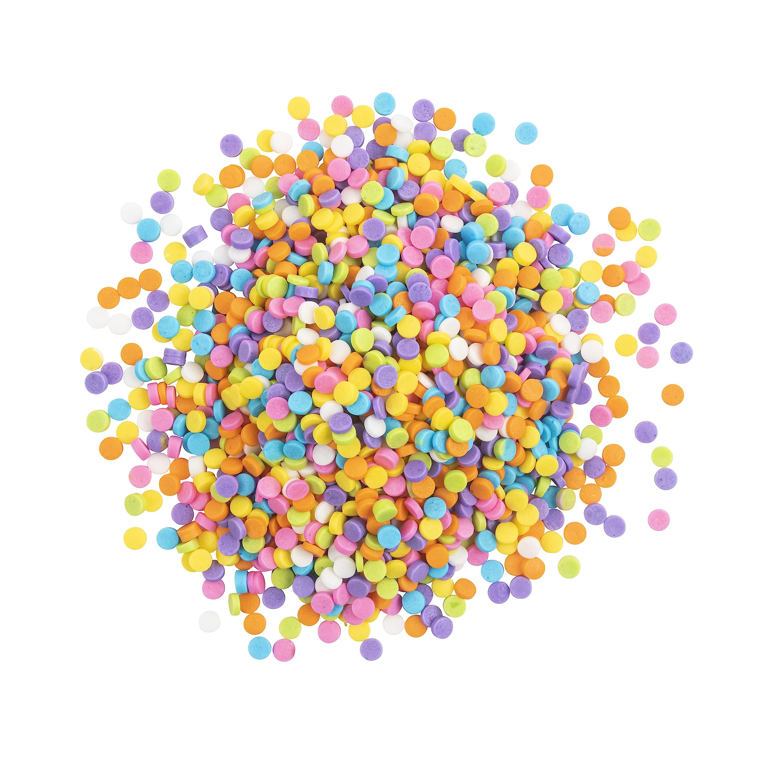 OliveNation Pastel Candy Quins, Multicolor Candy