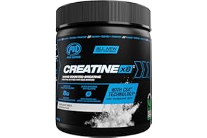 PVL Creatine X8 - Advanced Creatine Multiplier - creatine monohydrate powder + Amino Acid Supplement - 249 g - 30 Serving
