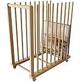 UNZERO Art Storage Rack, Art Canvas Storage, Canvas