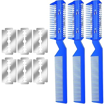 hair cutting razor comb amazon