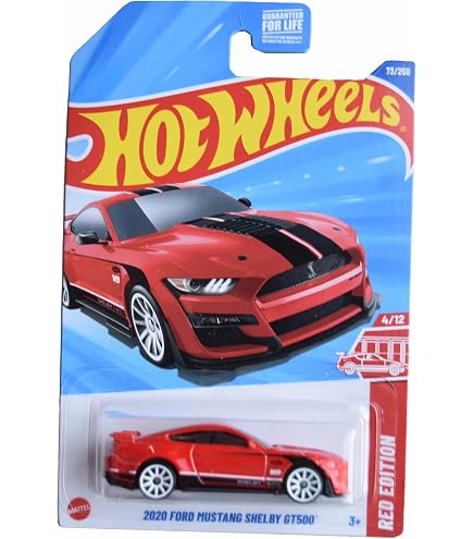 Amazon.com: Hot Wheels Red Edition 4/12 [red] 2015 Ford Mustang GT