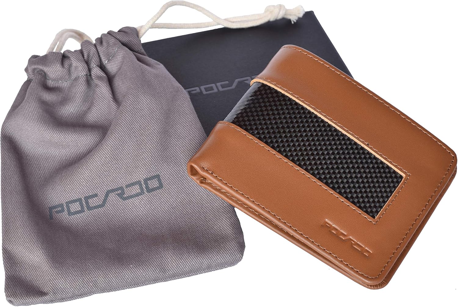 POCARDO Stripe, Brown, with coin pocket - Image 3