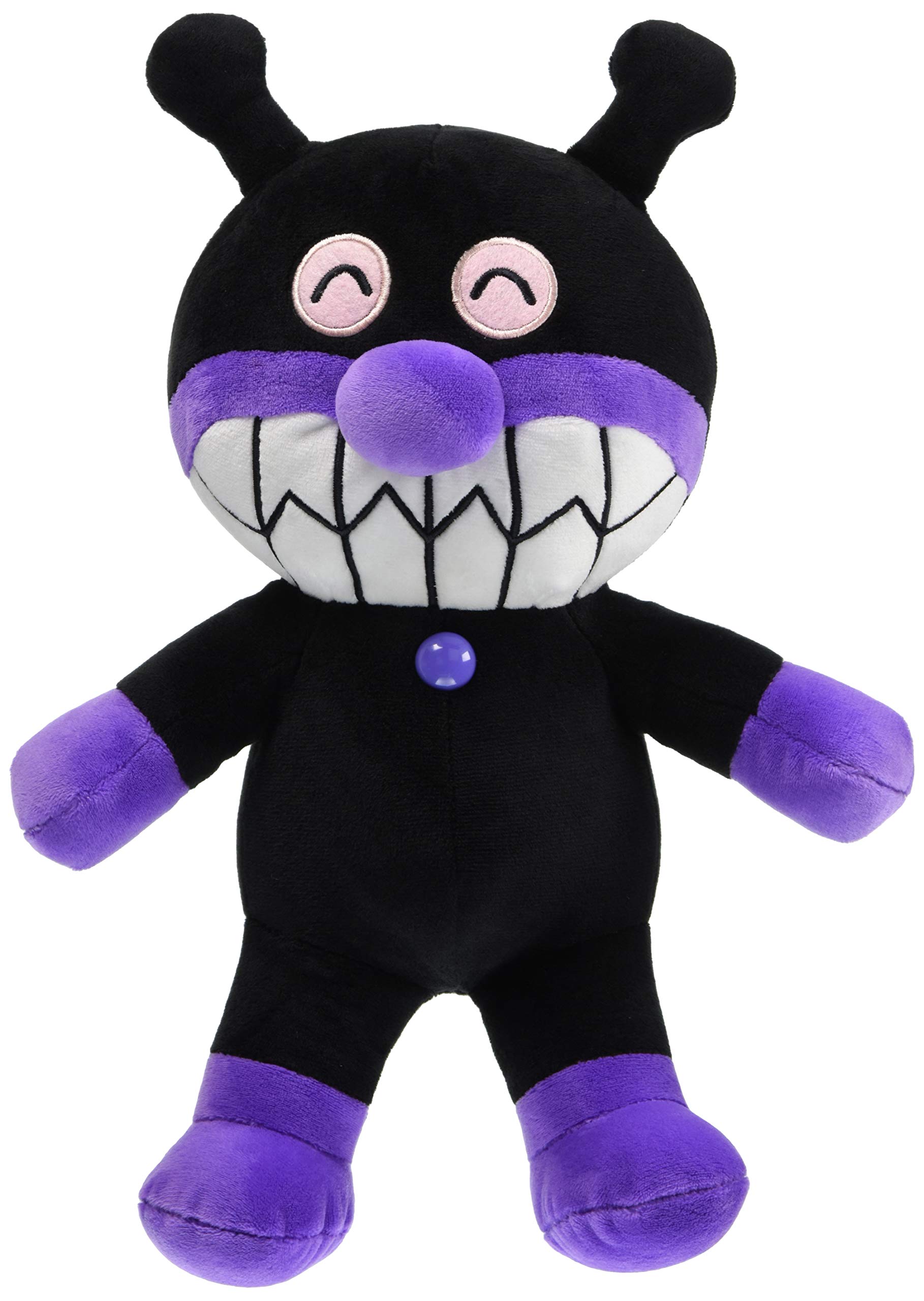 セガフェイブ (SEGA FAVE) アンパンマン ふわりんスマイルぬいぐるみ ぎゅっと M ばいきんまん商品画像