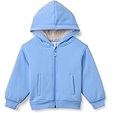 Amazon Essentials boys Sherpa Lined Hoodie Sweatshirt