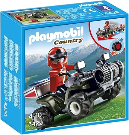 playmobil quad rescate