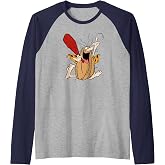Captain Caveman Captain Caveman Unga Bunga Raglan Baseball Tee