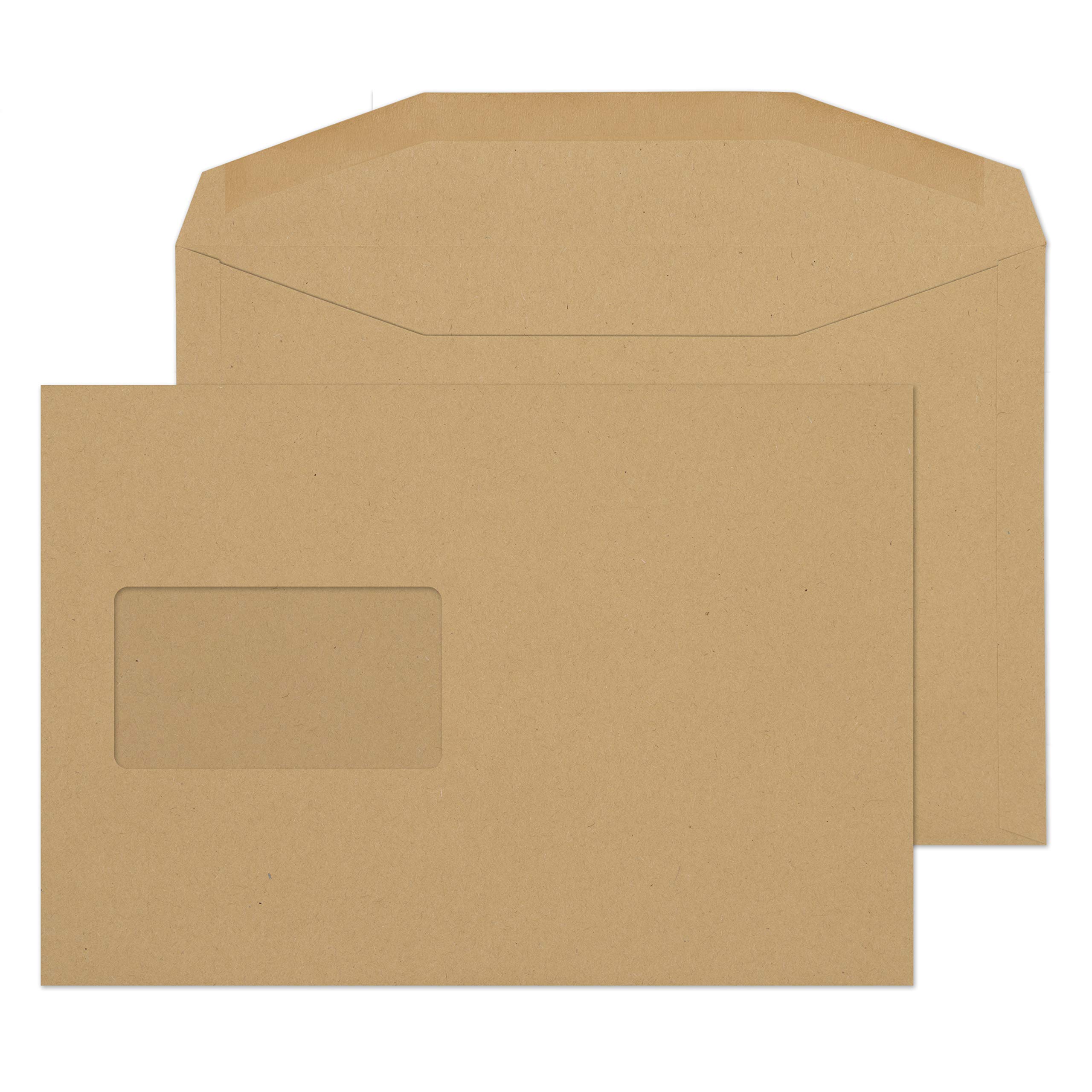 Blake Purely Everyday C5+ 162 x 235 mm 80 gsm Manilla Gummed Mailer CBC Window Envelopes (4402CBC) - Pack of 500