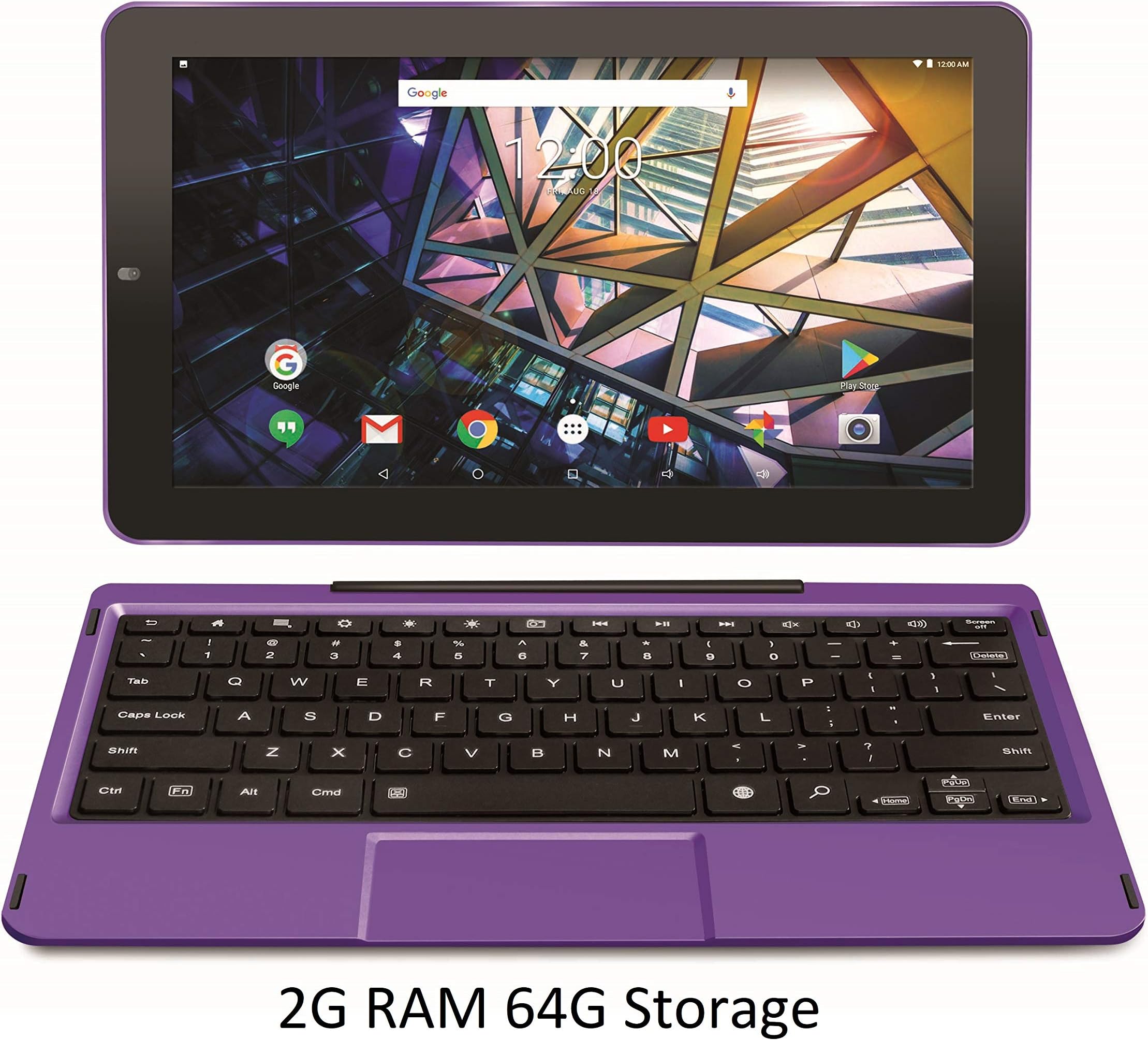RCA 11 Inch Android Tablet with WiFi Bluetooth (Maven Pro 64G, Purple)