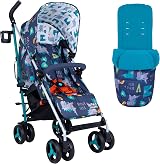 Cosatto Supa 3 Pushchair Lightweight Stroller Birth to 25 kg Dragon Kingdom