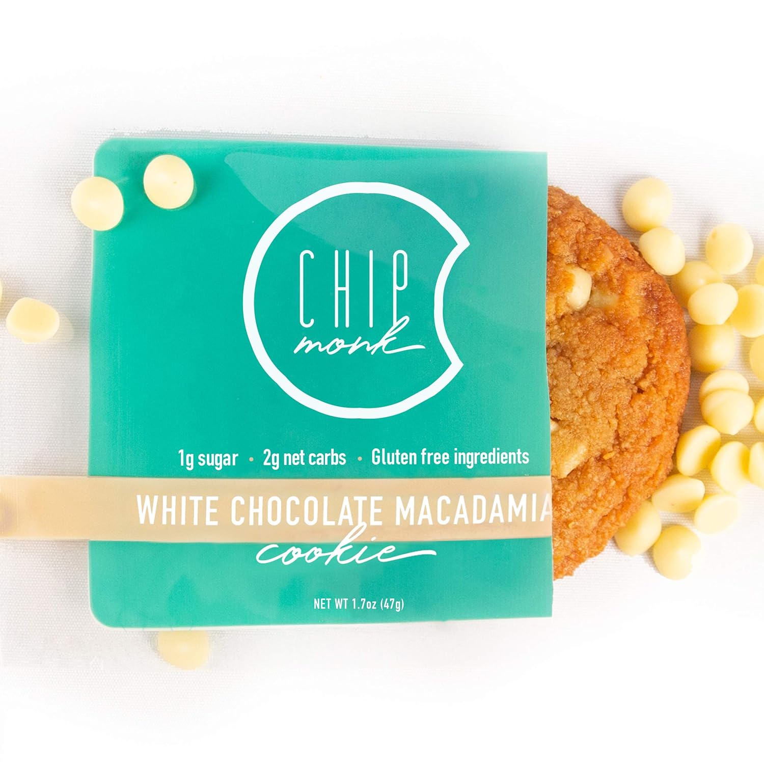 Chipmonk Cookies Healthy Low Carb Keto All Natural Gluten Free Desserts Snack Foods White Chocolate Macadamia 6 Cookies Amazon Com Grocery Gourmet Food