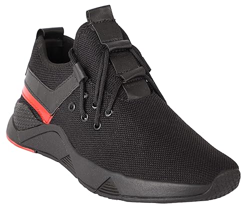 aadi men's black running shoes