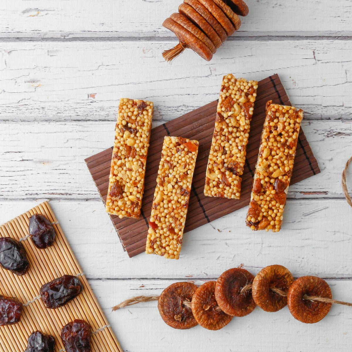 FabBox Delicious Protien Bar Figs and Dates Health Bar Dry Fruit Energy