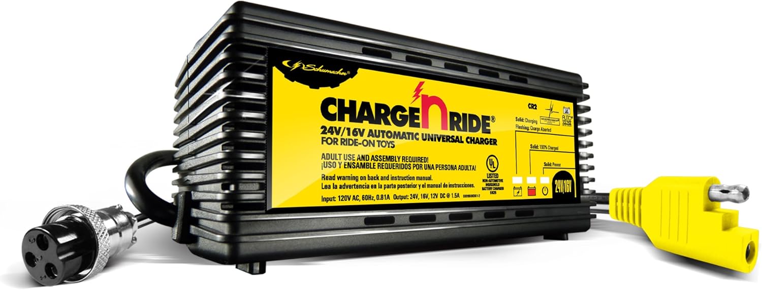 schumacher charge n ride 24v