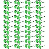 YWL 40 Pairs Rimless Star Sunglasses Bulk Wholesale Transparent Candy Color Star Glasses for Women Men Party Favors