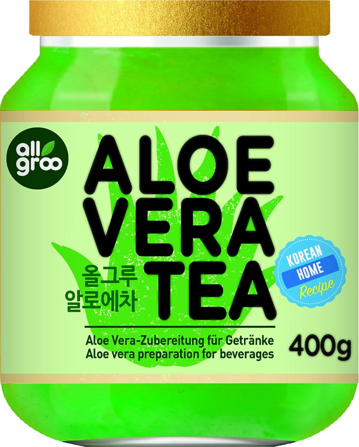 Allgroo Té de Aloe Vera - Paquete de 20 x 400 gr - Total: 8000 gr ...