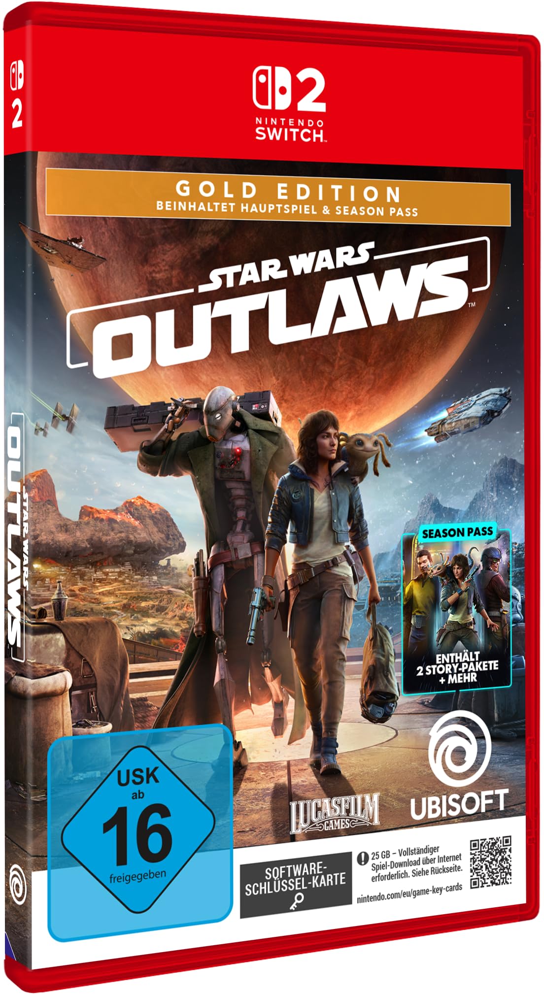 Star Wars Outlaws - Gold Edition inkl. Season Pass - [Nintendo Switch 2]