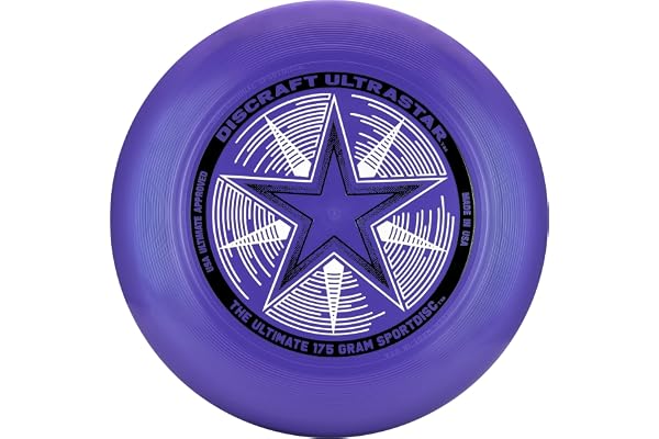 Discraft 175 Gram Pearl Purple Ultra Star Sport Disc