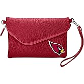 Littlearth NFL Pebble Fold Over Purse – Officially Licensed Trendy Game-Day Style