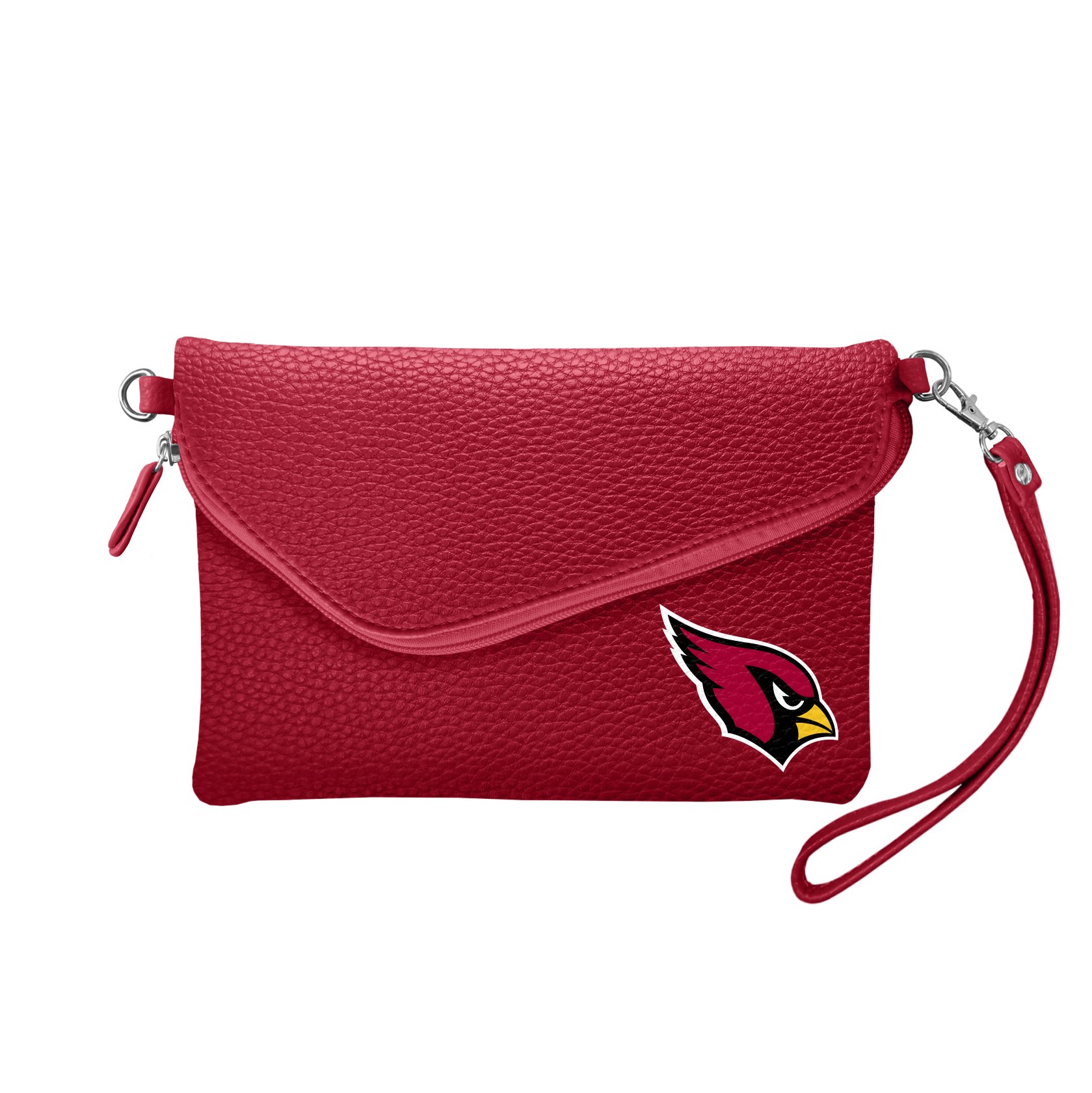Littlearth womens NFL Pebble Fold Over Crossbody Purse