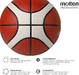 Molten BG3000 Basketball Size 5 Indoor Outdoor Synthetic Leather Orange view 3