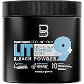 L3 - Level 3 BondFusion LIT Bleach Powder - Hair Lightener with Olive Oil and Wheat Protein to Protect and Fortify Hair - Create Highlights, Balayage or Full Hair Transformation - 500 Grams