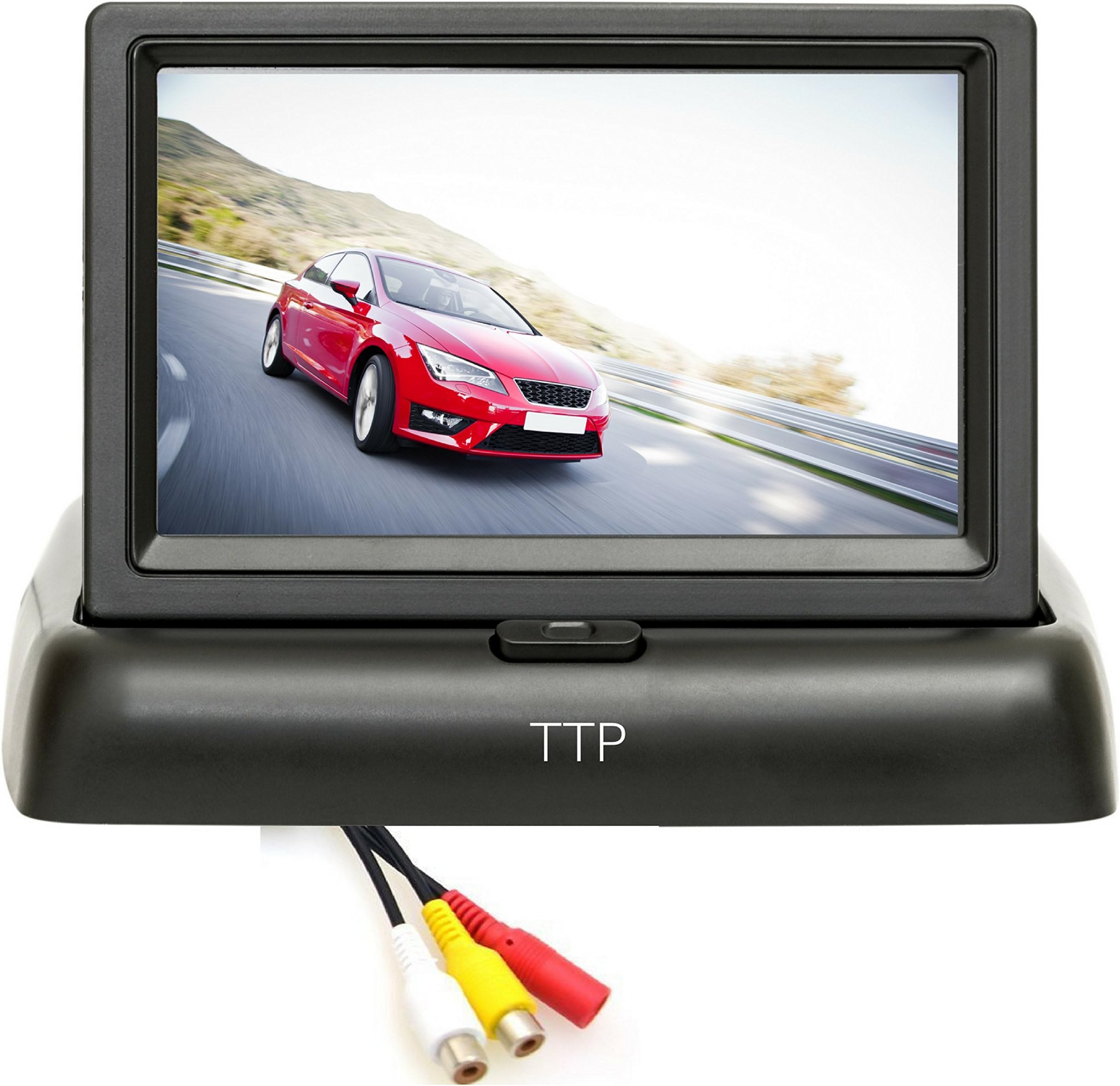 4.3" Backup Camera Monitor - Best for Rear View and Front View car Cameras by TOPTIERPRO