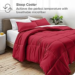 Bare Home Comforter Set - Queen Size - Ultra-Soft