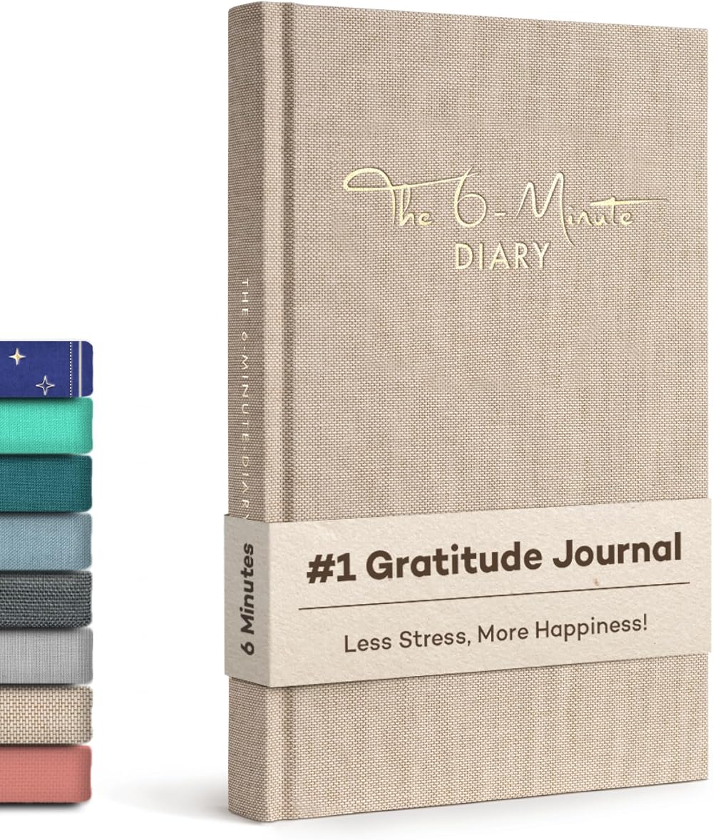 UrBestSelf 6-Minute Diary – Gratitude Journal for Women, 3 Million Users