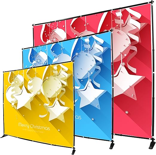 Amazon Com 8x8 Ft Telescopic Banner Stand Step And Repeat