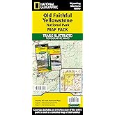 Old Faithful, Yellowstone [Map Pack Bundle] (National Geographic Trails Illustrated Map)