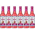 Jordan's Skinny Mixes Sugar Free Syrup, Cherry Flavor, Fruit Flavored Water Enhancer, Drink Mix for Ice Tea, Lemonade & More, Zero Calorie Flavoring, Keto Friendly, 25.4 Fl Oz, 6 Pack